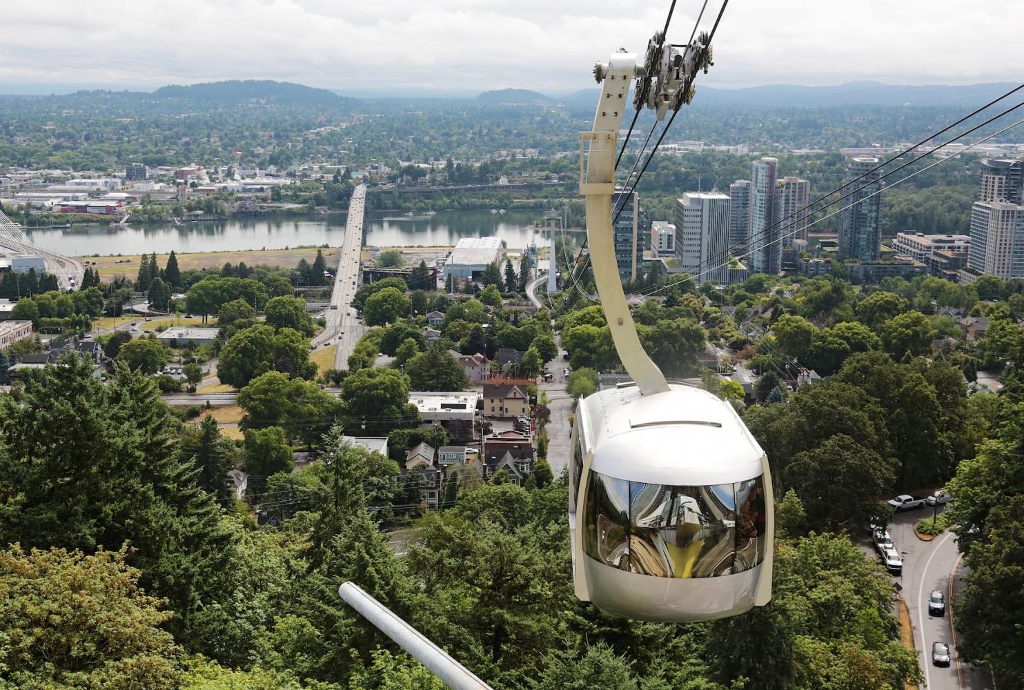 How the Portland Aerial Tram becomes a gateway to hidden treasures