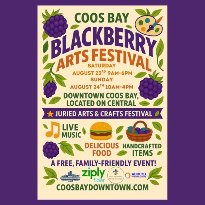 “It’s All Berry Good” Recipe Contest- COOS BAY