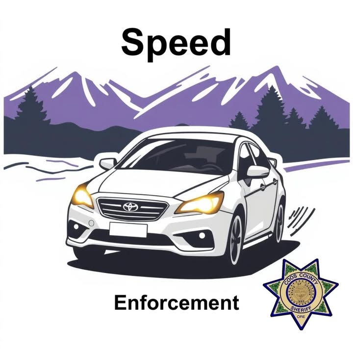🚨 Speed Blitz Wrap-Up! 🚨
Our team wrapped up a 45-hour enforcement operation with 3 dedicated deputies working to keep our roads safe. Here’s the breakdown:
🚗 Speeding:
• 15 Warnings
• 36 Citations
🚫 Driving While Suspended:
• 12 Citations
🛑 Seatbelt Violations:
• 7 Warnings
• 2 Citations
📱 Distracted Driving:
• 1 Warning
🔧 Equipment Violations:
• 20 Warnings
⚠️ Other Violations (Failure to Obey Traffic Control Device, Driving Uninsured, etc.):
• 17 Warnings
• 15 Citations
👮 Arrests: 4
Thank you to our deputies for their hard work and to our community for helping keep safety first! Let’s all do our part to drive responsibly. 🚦 #RoadSafety #DriveSmart🚨 Coos County Sheriff’s Office Speed Enforcement Blitz 🚔
From July 7 to July 31, our deputies will be conducting a Speed Enforcement Blitz across Coos County to promote safer roads. Speeding puts lives at risk, and we’re committed to keeping our community safe.
🎯 Why? Speeding is a leading cause of crashes. Let’s slow down and save lives. 📍 Where? County-wide, with a focus on high-traffic and high-risk areas. 🕒 When? July 7–31, 2025, day and night.
👮♂️ Expect increased patrols and zero tolerance for excessive speeding. Drive within the limit, stay alert, and help us keep Coos County roads safe for everyone.
#SlowDown #DriveSafe #CoosCountySheriff