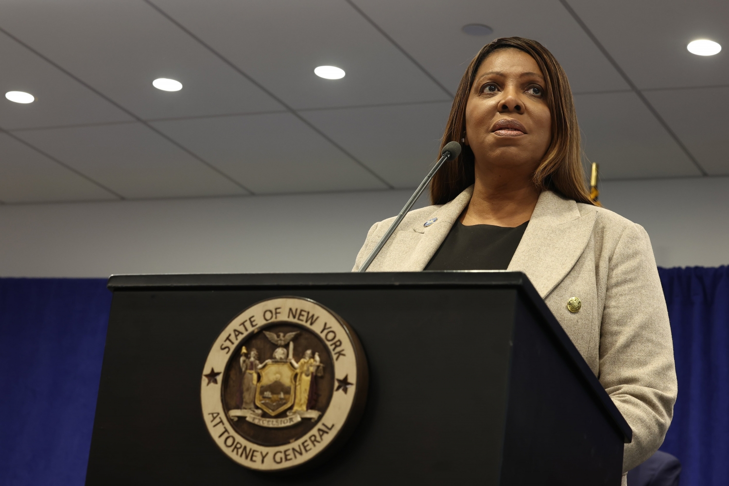Justice Department launches grand jury probe of N.Y. Attorney General Letitia James