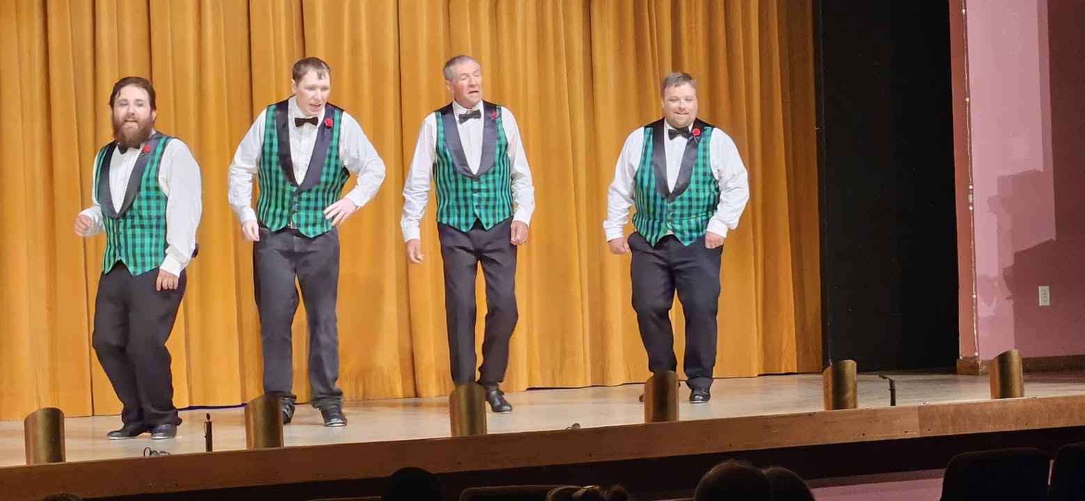 🎵🎶You'll be swell! You'll be great! Gonna have the whole world on the plate! Starting here, starting now, honey, everything's coming up roses! Clear the decks! Clear the tracks!You've got nothing to do but relax. Blow a kiss. Take a bow. Honey, everything's coming up roses🎵🎶! Everything for these handsome gents are coming up roses 🌹. It'll be more roses if you came out tonight & watched the show😉. Show time! The show starts at7pm and doors open at6pm. Hope to see y'all soon 😉
