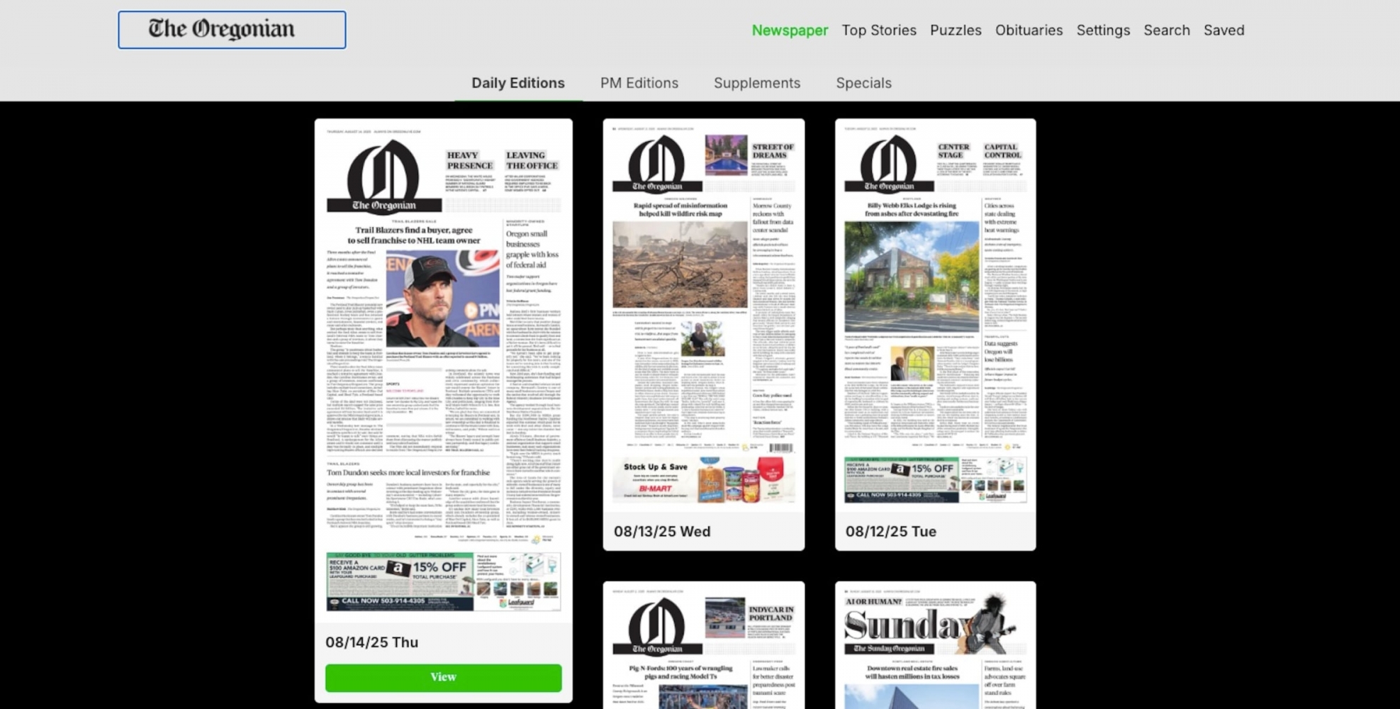 Letter from the editor: Breaking news in our online newspaper