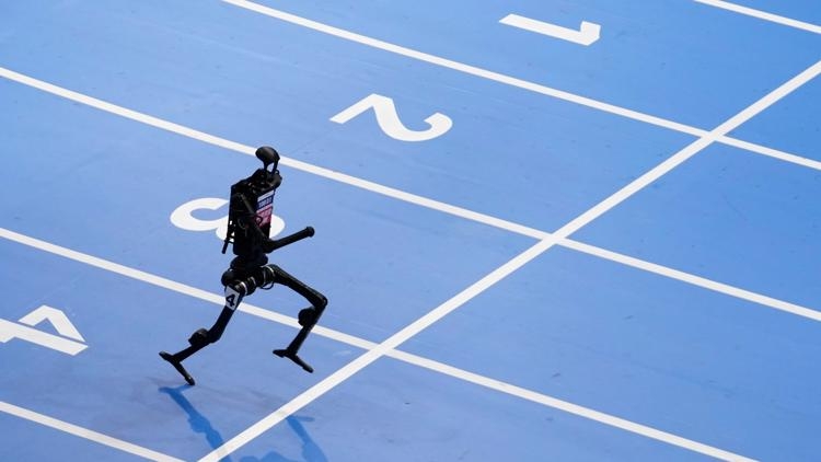 Photos of Beijing's World Humanoid Robot Games show how a human touch is still needed
