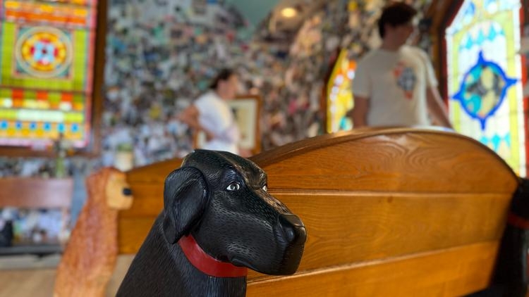 A massive mountain park in Vermont celebrates the bond between dogs and their humans