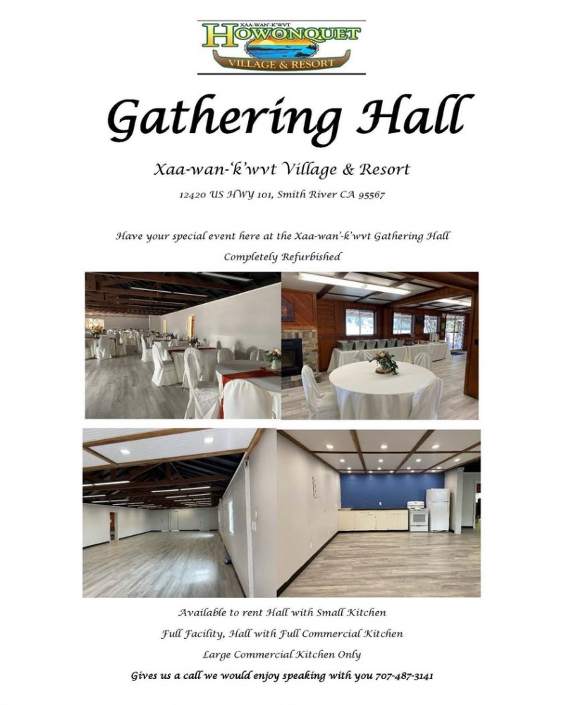 Tolowa Dee-ni' NationA wonderful place for your next special event or meeting!