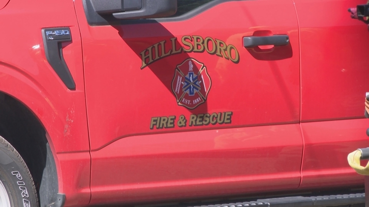 Hillsboro firefighters save two from house fire, one later dies from injuries