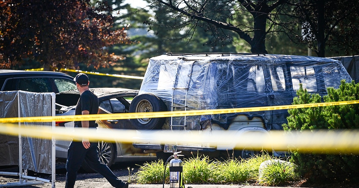 Police identify man found dead in burning van