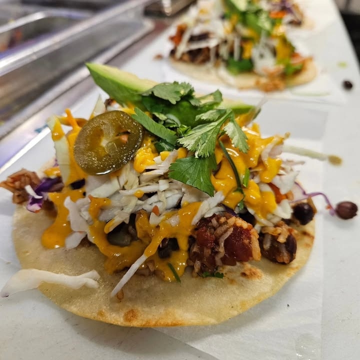 🌮 Taste, Tour, and Tell Your Story 🌮  
  
Planning your Albany adventure? Swing by for curated local event info and personalized recommendations. The team is eager to help make every moment memorable, whether you're exploring historic sites or savoring local cuisine. Dive into what makes Albany thrive!   
  
Photo of vegan taco from the Homegrown Oregon Foodtruck.  
  
#VisitAlbanyDiscoverYourStory #HiddenGemsOfAlbany #AlbanyOregon #MyAlbanyStory #AuthenticallyAlbany #TravelDestination #LoveAlbanyOregon  
#VisitAlbanyOregon #WillametteValleyVisitorsAssociation #WillametteValley #TravelOregon #AlbanyVisitorsAssociation  
#AlbanyAdventures #WillametteValley #ExploreLocal #CommunityConnection