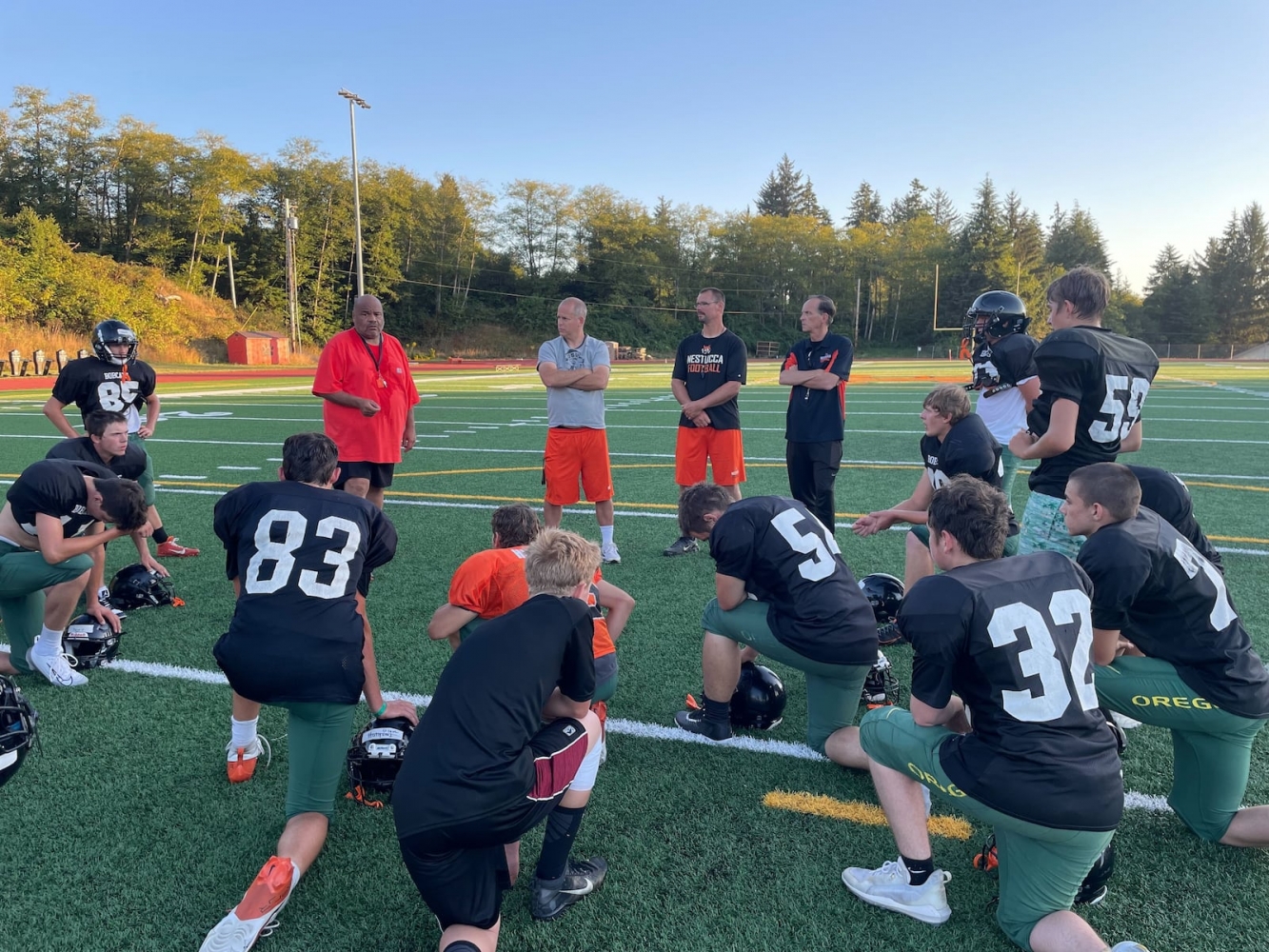 Nestucca football players save coach from heart attack during practice