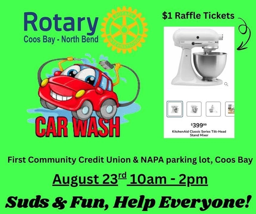 🚗💦 TODAY from 10am - 2pm. Come get your car washed and purchase raffle tickets - $1 a ticket for a chance to win a KitchenAid Mixer!   
  
Drawing for the mixer is December 13th.   
  
Come support the Airport Heights Park Project! 🛝☀️