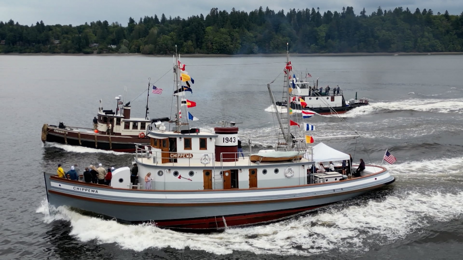 Vintage tugboats race this weekend to celebrate maritime history
