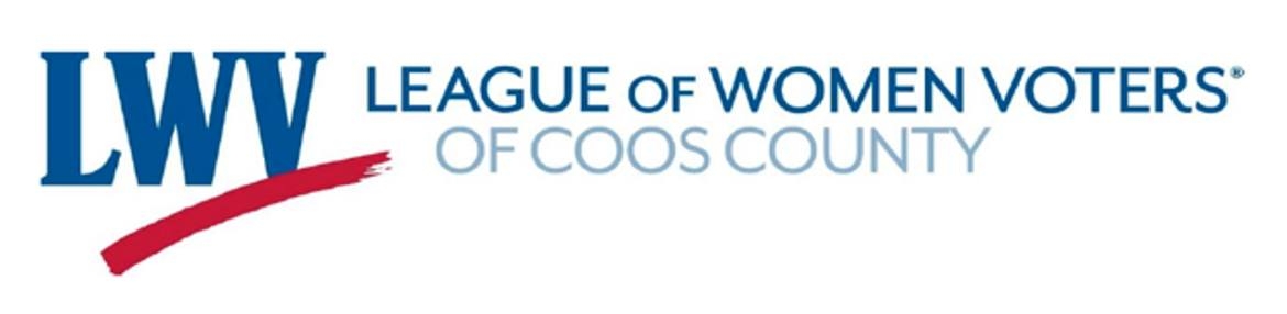 Membership in the League of Women Voters
New and potential members can learn about the League's history and local activities.
On Saturday, September 13, 10:30 a.m. to 12 p.m., the League of Women Voters of Coos County is inviting interested members of the public to learn about membership in the League. The meeting will be held at the Coos Bay Public Library, 525 Anderson Avenue, and will include short presentation which will explain how the League is organized, its history, and the activities involved in service to the Coos County community. There will be time to ask questions and get acquainted with members of the League.
For more information, contact Jackie Clary, President of LWVCC at 541-441-4526.
Web: https://my.lwv.org/Oregon/Coos-County