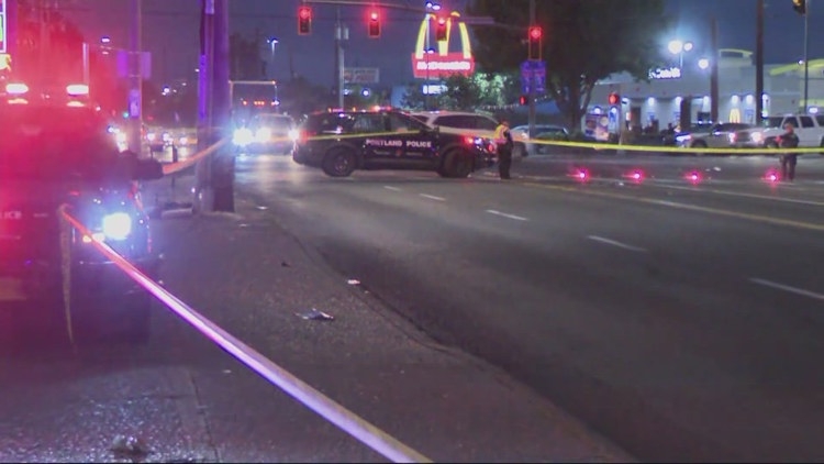 Vehicle hits and kills pedestrian in Northeast Portland