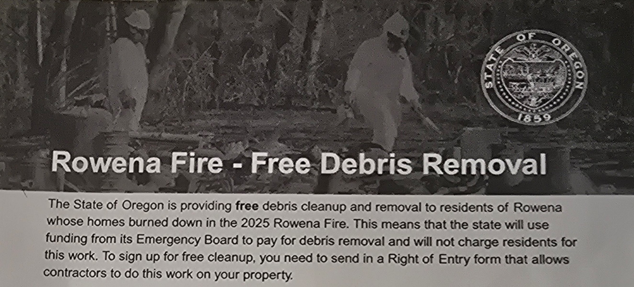 ‘Like a slap in the face’: Oregon rescinds free cleanup offer for wildfire-ravaged community