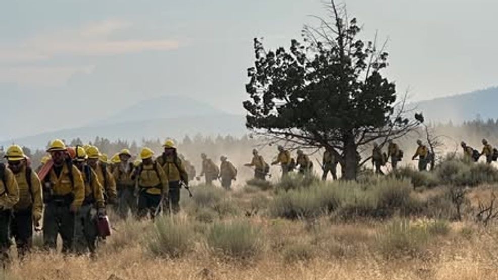 Crews make progress on Flat Fire, near Sisters