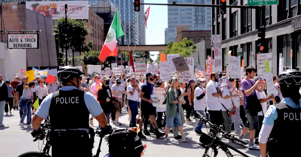 Labor Day Protests Denounce Trump While Supporting Workers