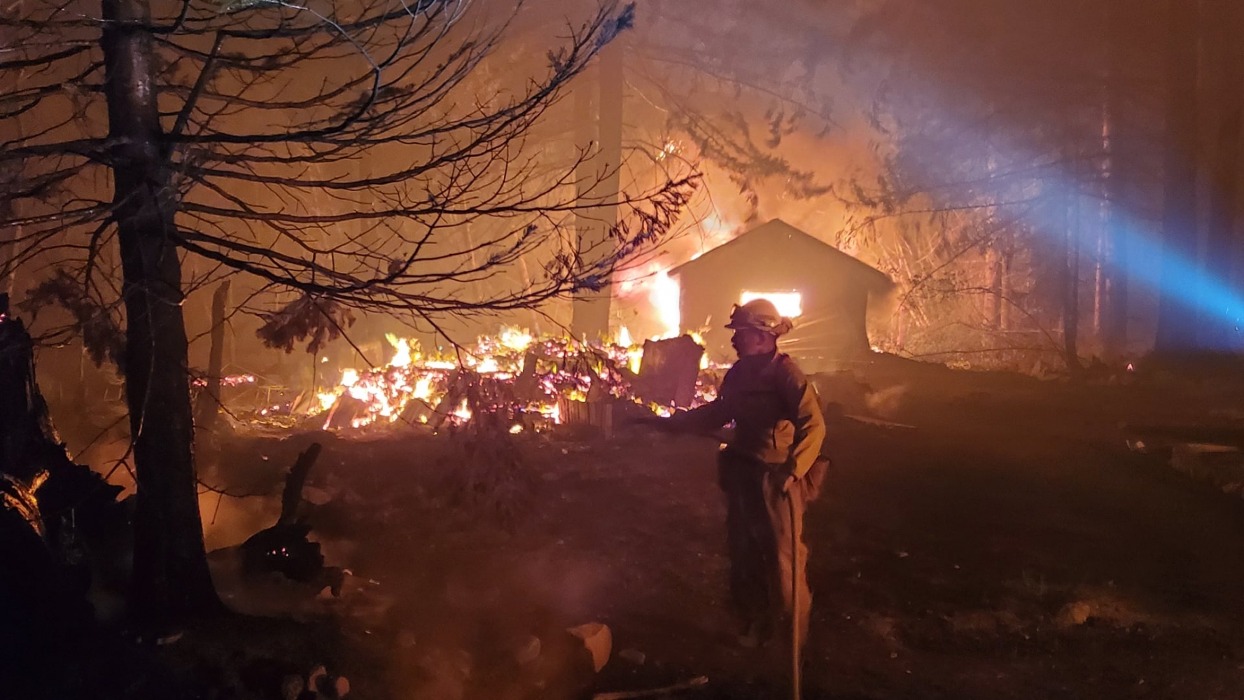 ‘A little bit of Armageddon’: How volunteer firefighters saved Oregon’s historic Breitenbush Hot Springs