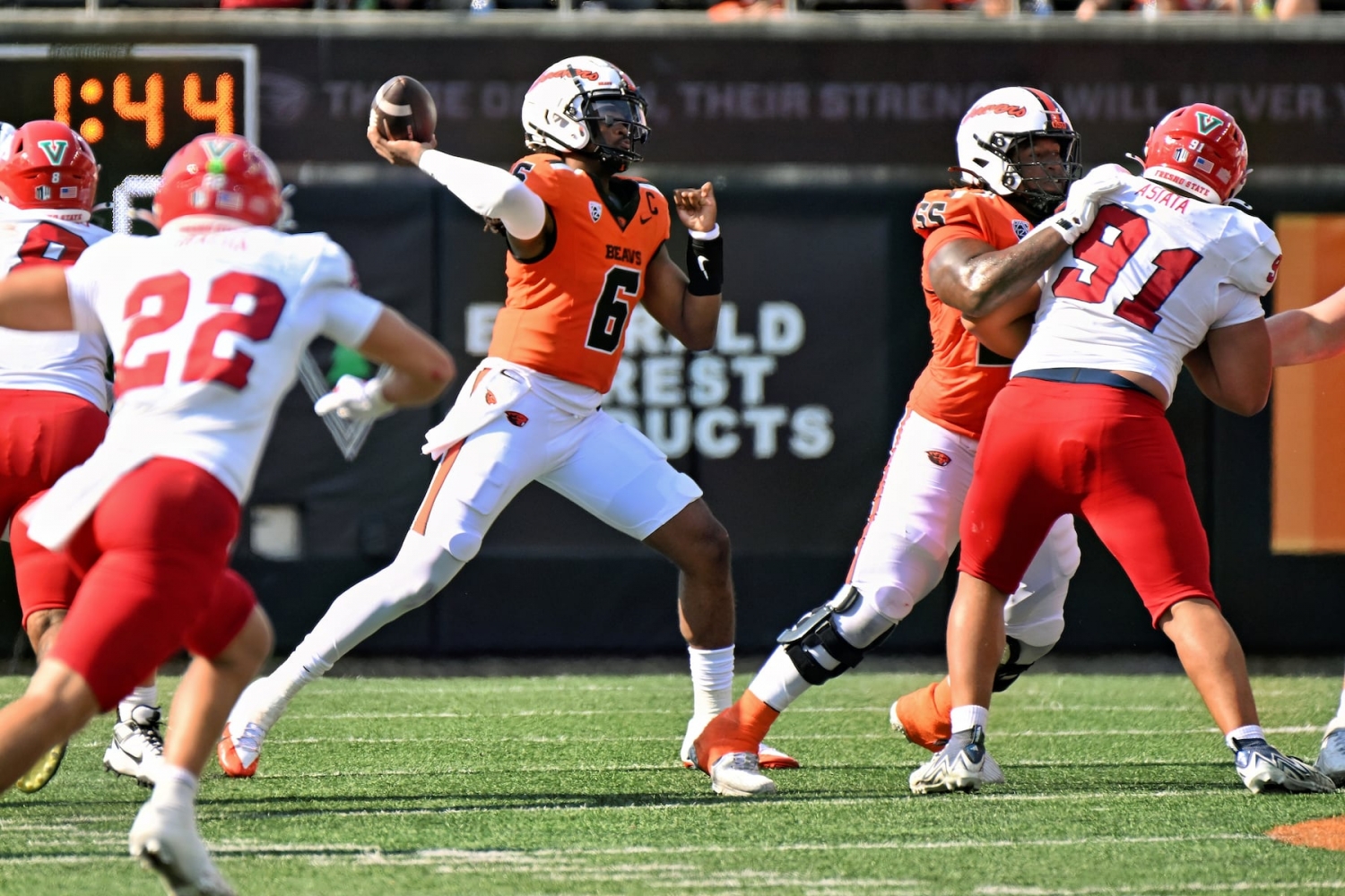 Can Oregon State’s improved offense match Texas Tech’s firepower?
