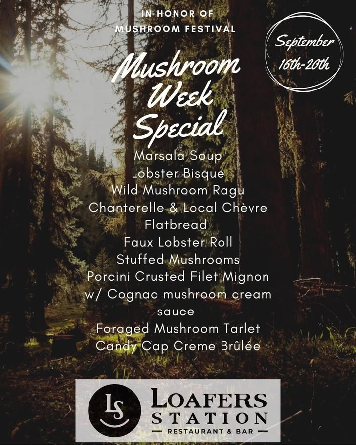 We are ready for the Albany Mushroom Festival! And the fun starts early with Mushroom Week!🍄 Get Ready for the Albany Mushroom Festival! 🍄  
  
We're celebrating early with a week of mushroom-inspired entrées — available Sept 16th-20th! From savory soups to rich mains, Chef Kate is serving up fungi-forward dishes that’ll make you fall in love with mushrooms all over again.  
  
Whether you're a forager at heart or just love good food, don’t miss this limited-time menu!  
  
Join us before the big day — September 21st— and get in the Mushroom Festival spirit early!  
  
#albanymushroomfestival #loafersstation #chefsspecials #wearedowntown #albanydowntown