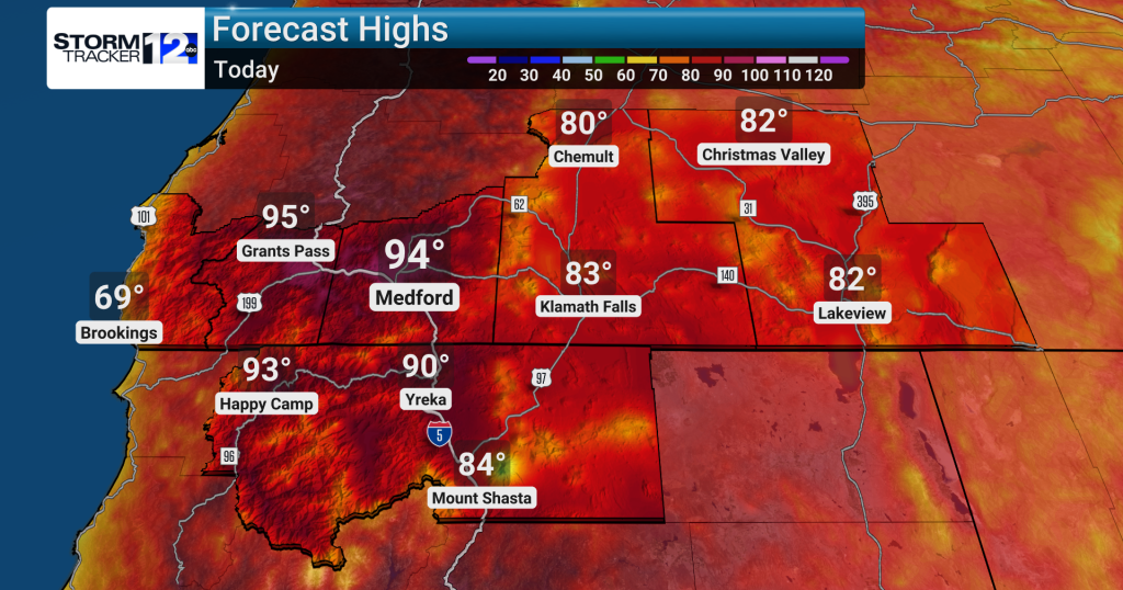Warming Trend Ahead for Southern Oregon