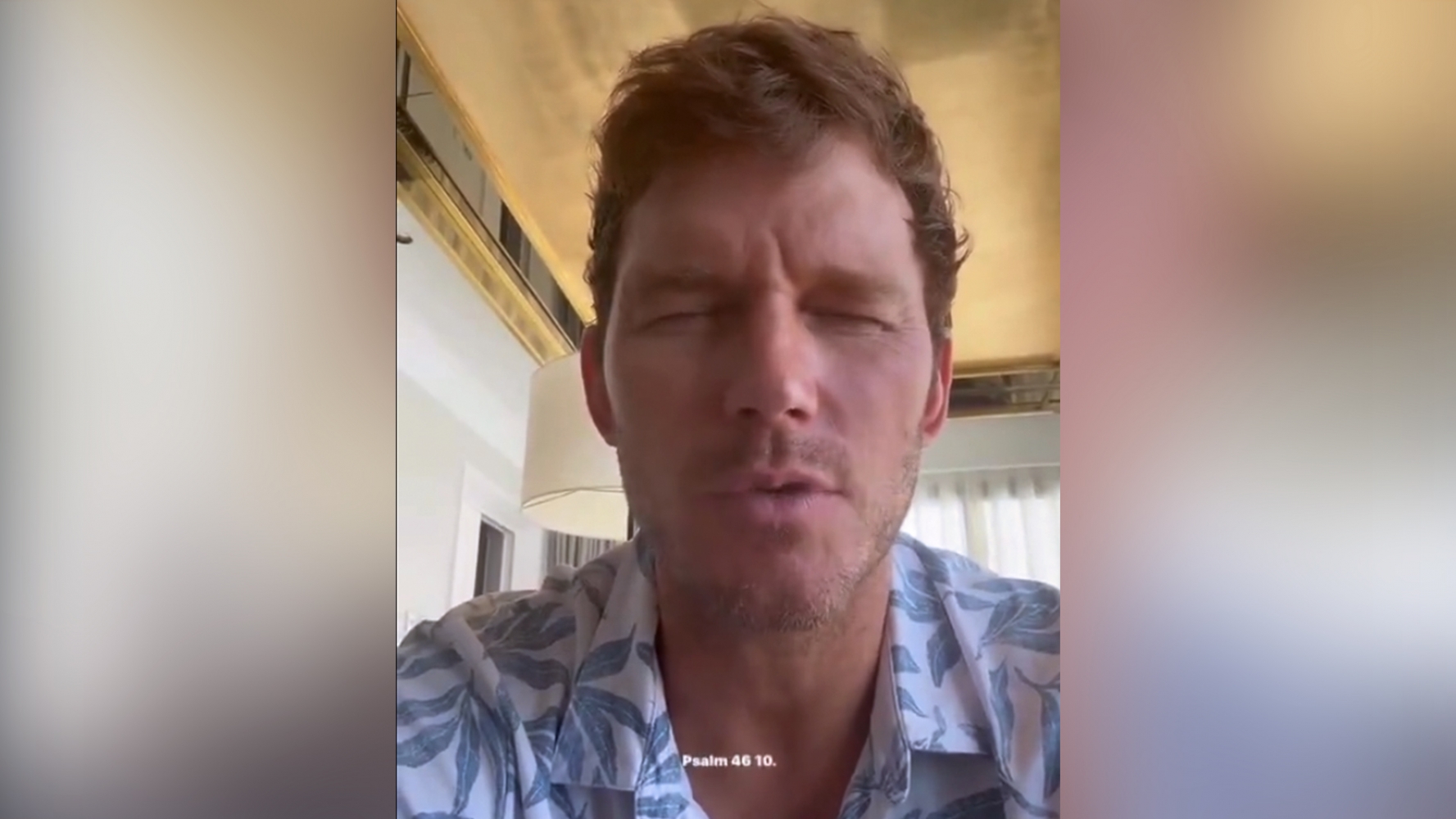Chris Pratt Leads a Viral Prayer, Encouraging Millions of Followers to 'Be Still' and Turn to God