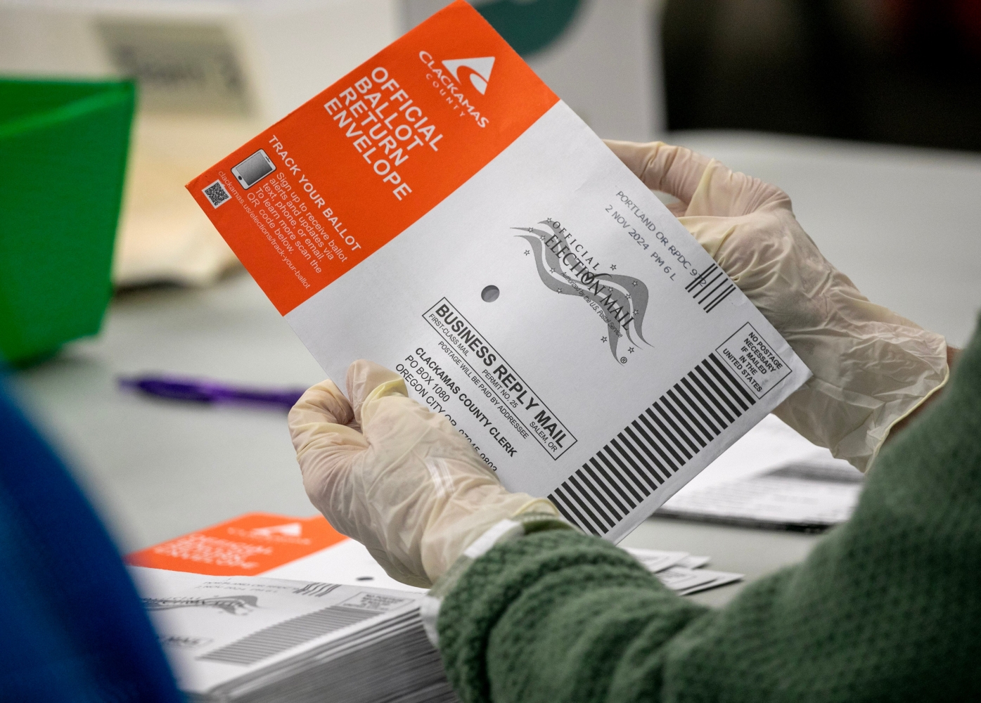 Trump administration sues Oregon for refusing to turn over voter data  