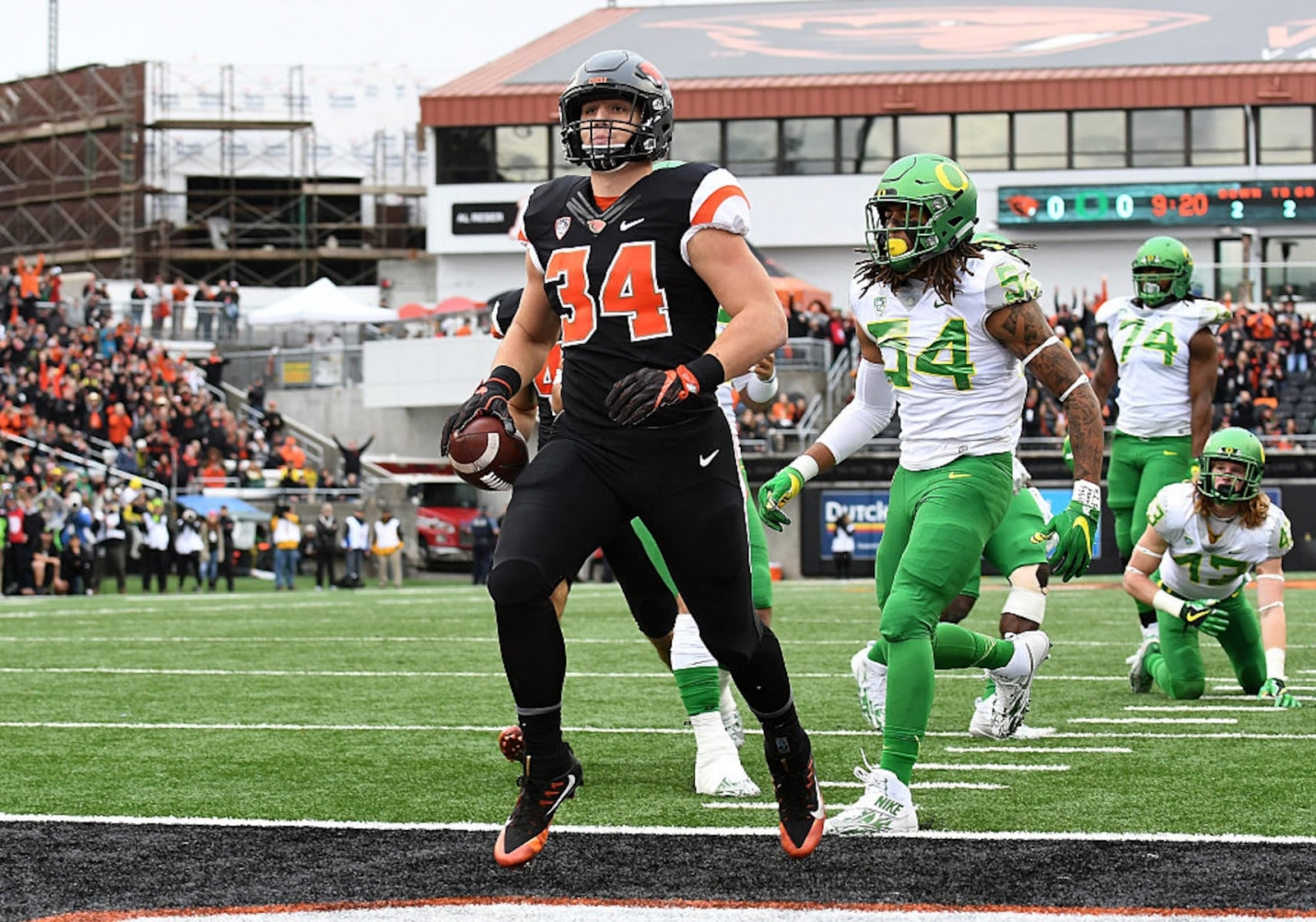 Oregon State Beavers All-Quarter-Century team: 3rd-team offense and head coach