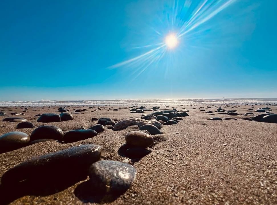 Southern Oregon CoastEvery stone tells a story 🪨 Wander this stretch of Gold Beach where polished pebbles sparkle in th...