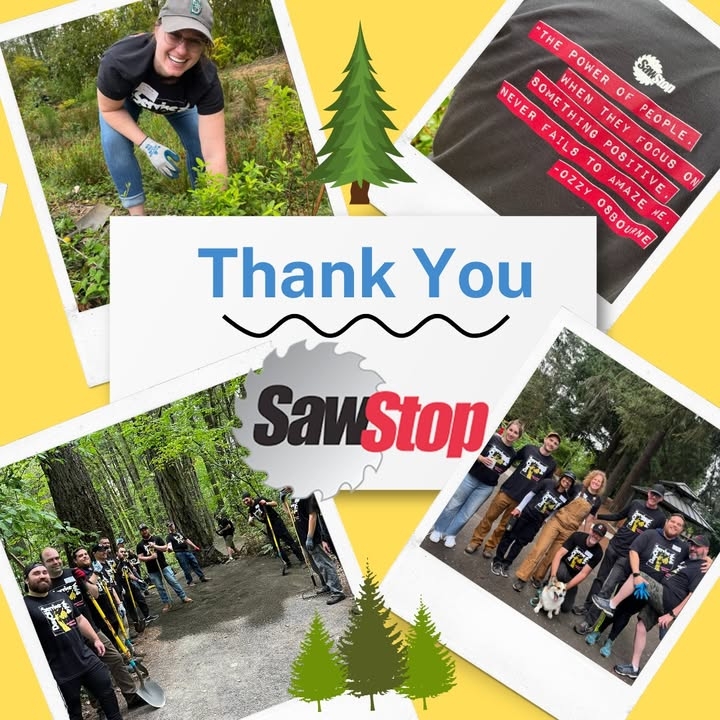 Thank you Team SawStop for spending your 4th annual Day of Service in our Community!  
You resurfaced trails, planted trees, removed invasive ivy and spread mulch to make an impact on parks and green spaces.  Corporate Volunteers are Tree-mendous.  
https://www.tualatinoregon.gov/volunteer/corporate-group-team-building-events