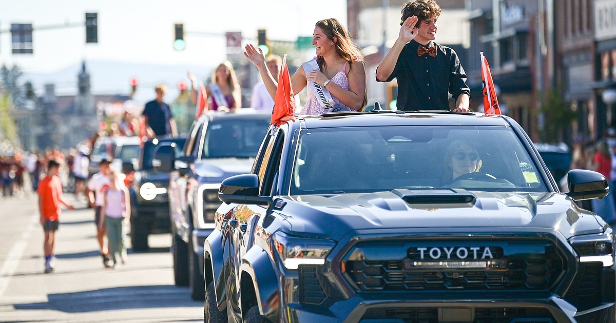 PHOTOS: Flathead Homecoming Parade marches through downtown Kalispell