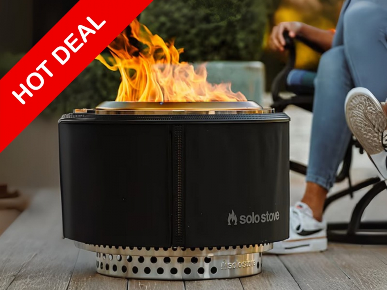 Fall outdoor deal: Solo Stove fire pit bundle now $140 off regular price