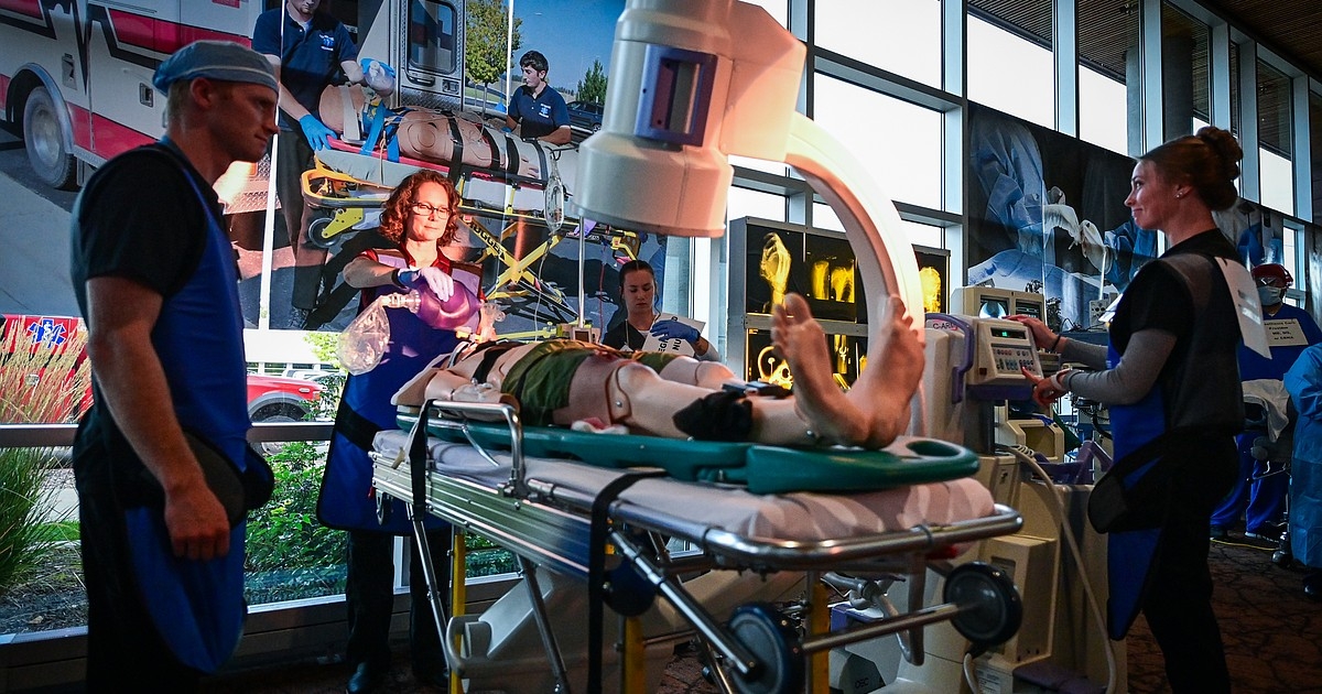 Health care professions on display at FVCC during Night at the Broussard