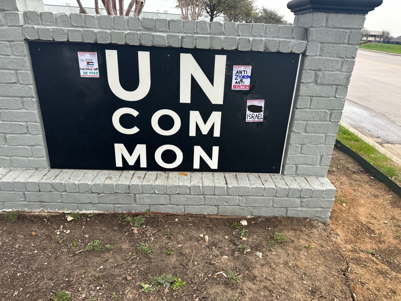 Muslim activists cite First Amendment as defense for vandalizing Texas church with anti-Israel graffiti