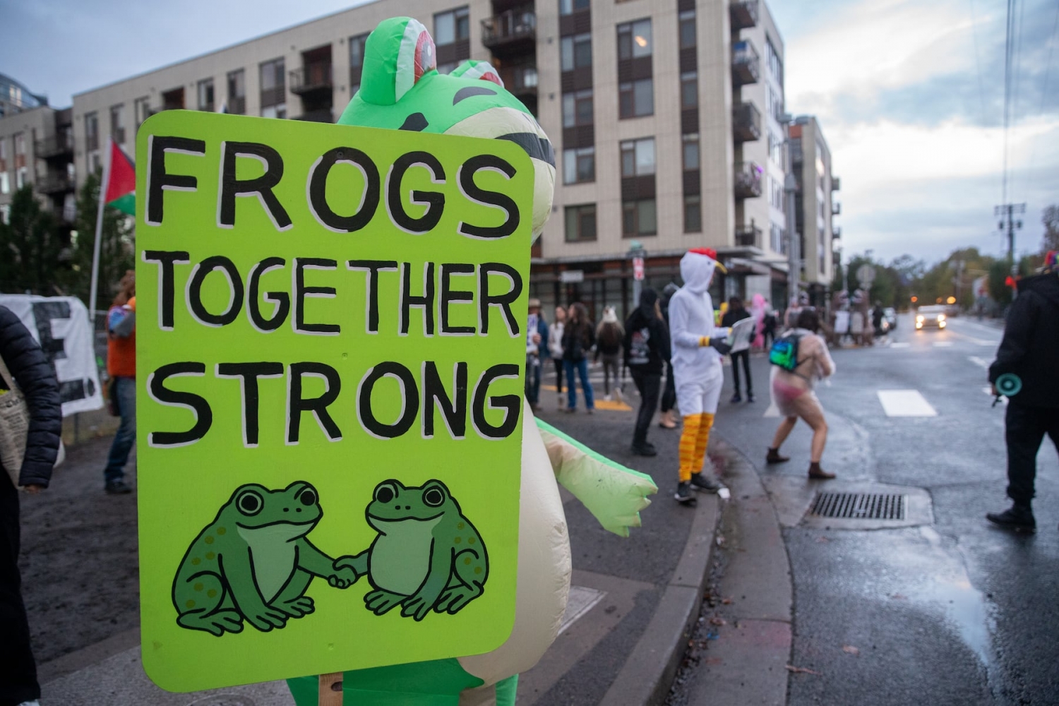 Daily Show star spotted at Portland’s ‘emergency’ Naked Bike Ride Sunday