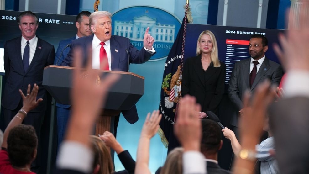 Trump and FBI's Patel set to hold news briefing at White House