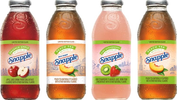 Snapple is bringing back its glass bottles — but only in one area