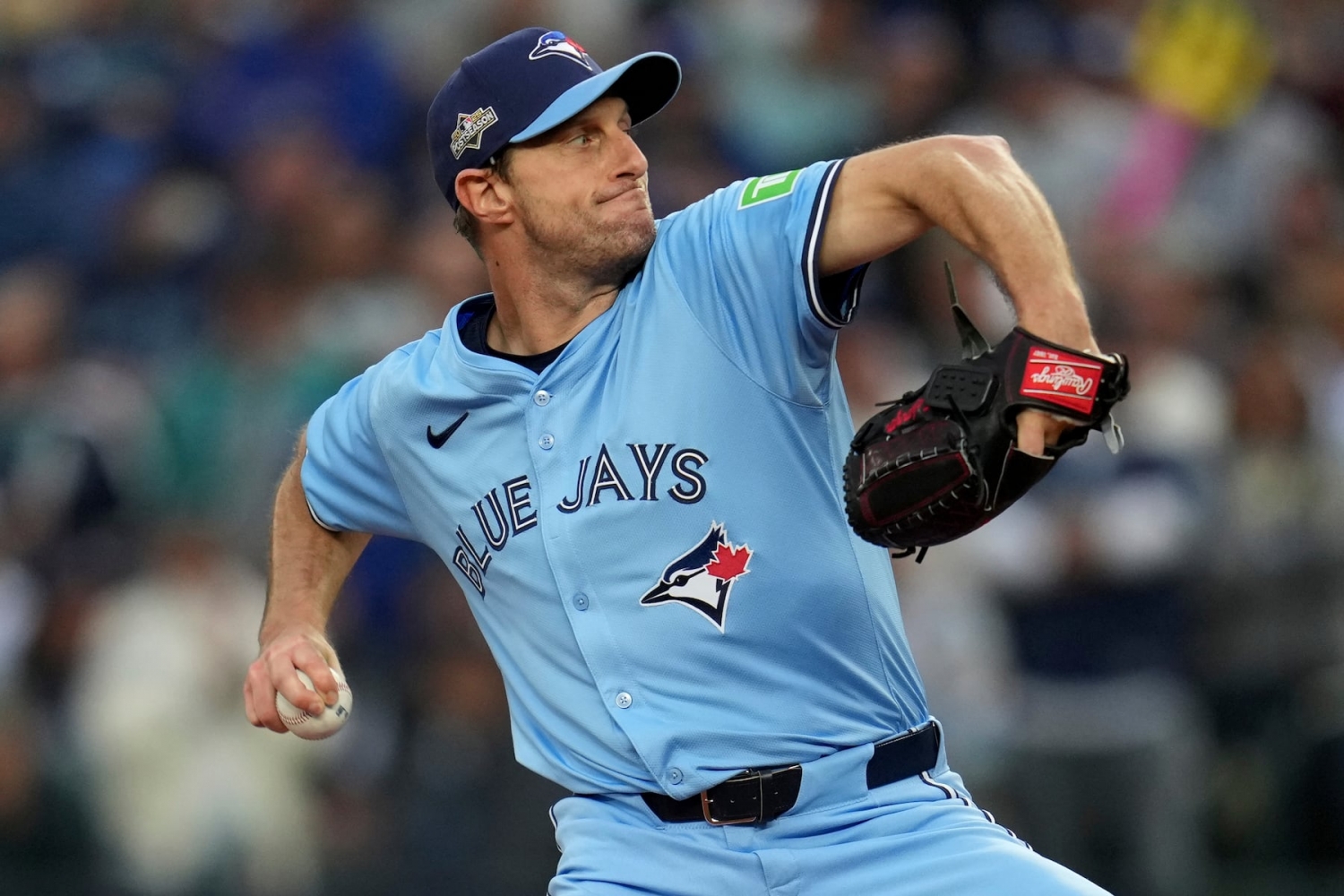 Blue Jays even ALCS with Mariners behind Scherzer’s vintage performance