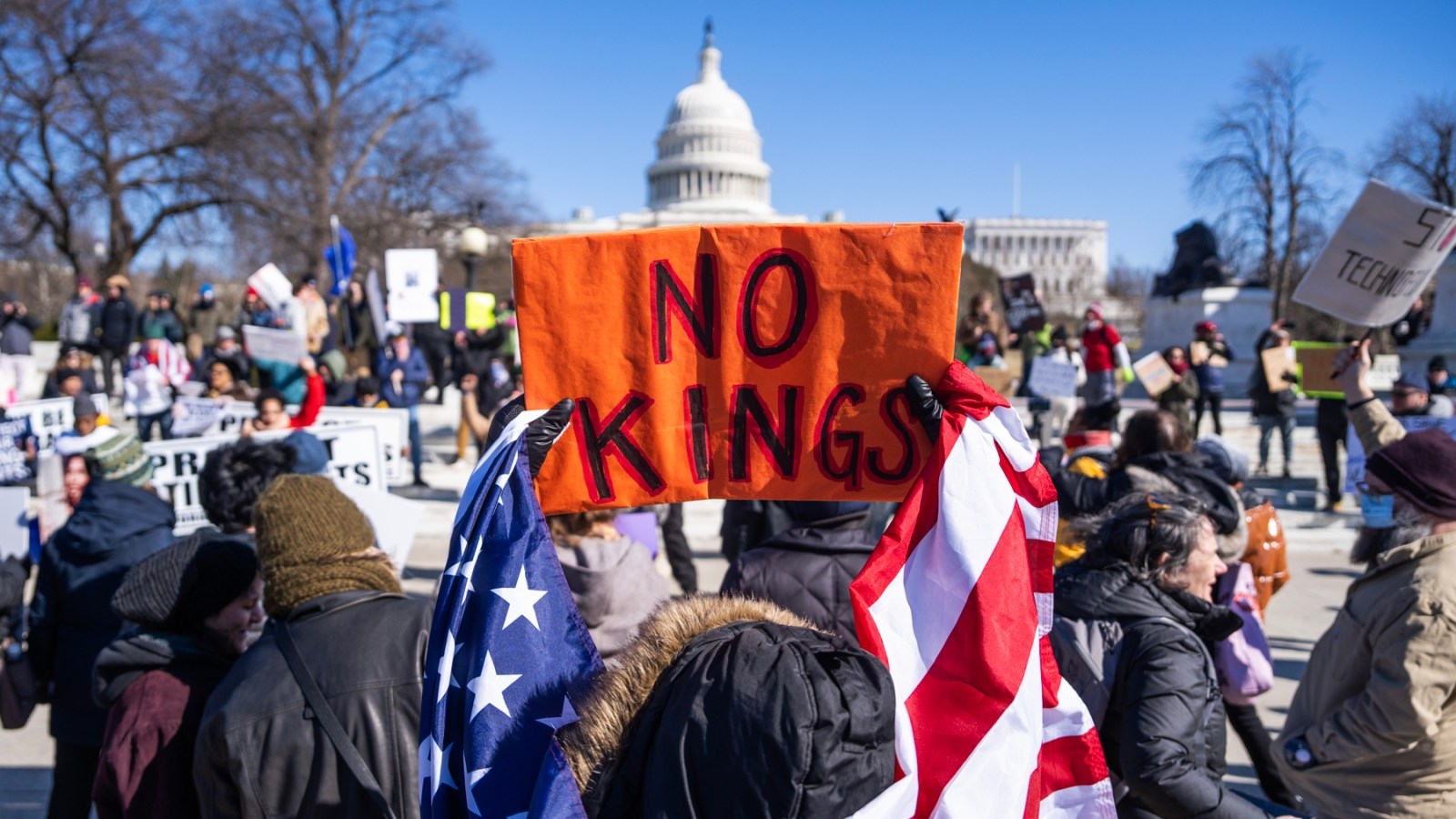 ‘No Kings’ Protest Organizers Aren’t Afraid of Trump’s Court Jesters