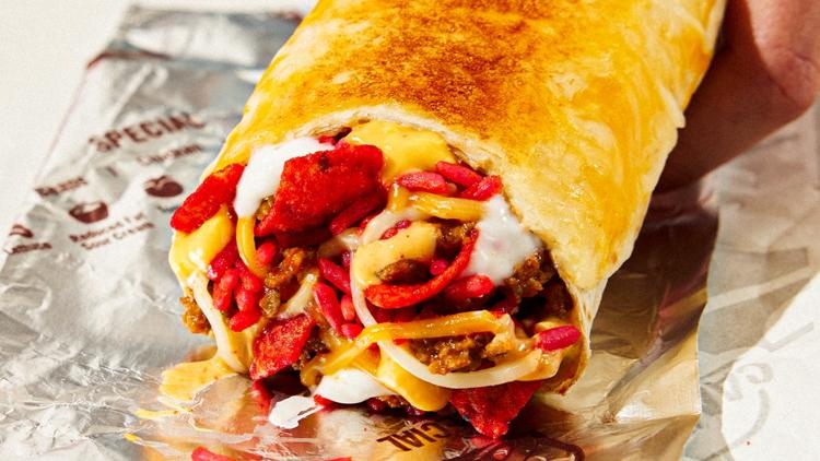 Taco Bell adds new twist to a fan favorite with Flamin’ Hot Grilled Cheese Burrito