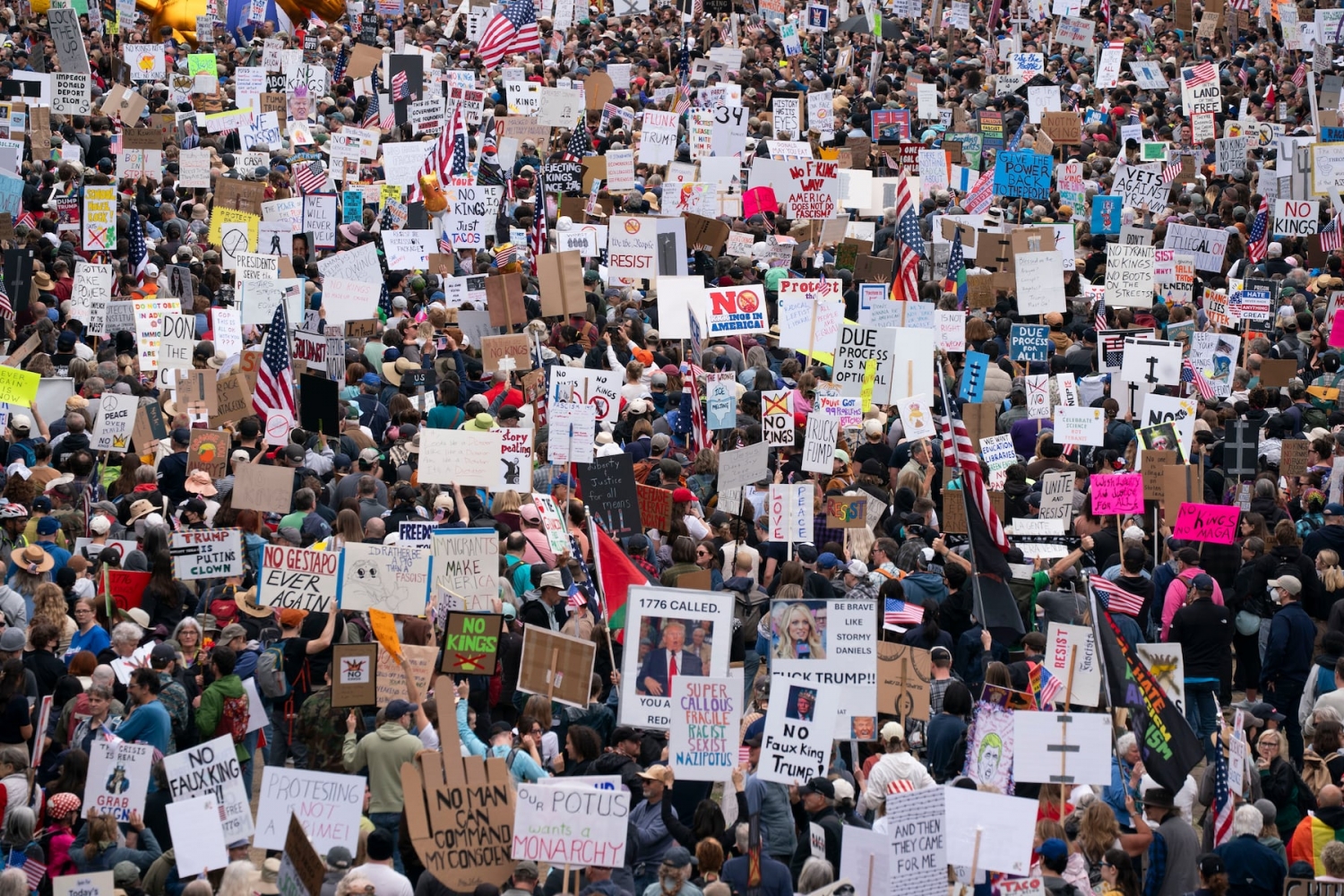 GOP is calling the thousands of No Kings protests 