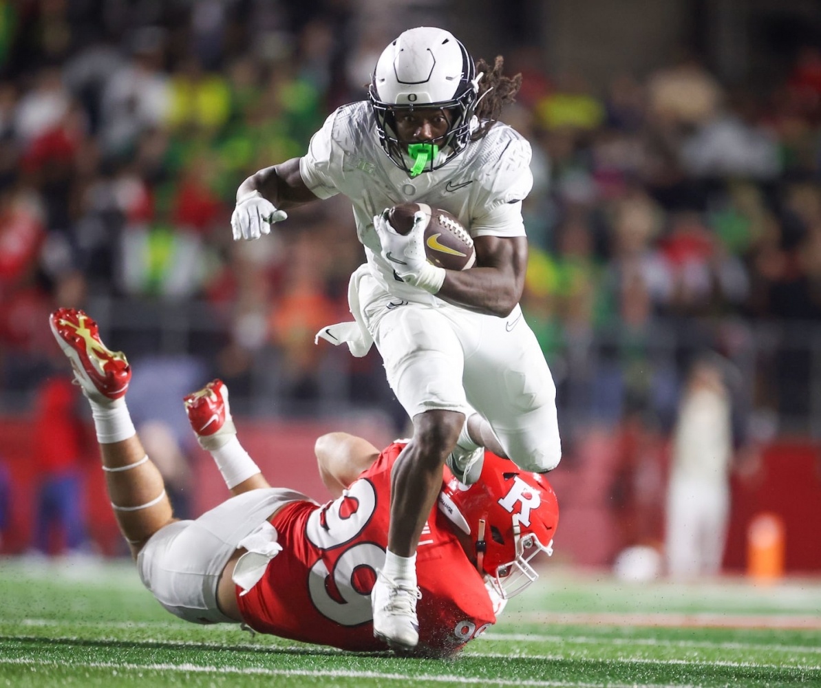 10 takeaways from No. 8 Oregon’s win at Rutgers