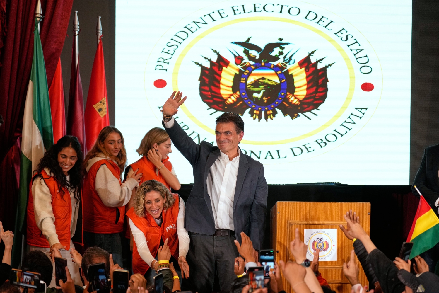 Centrist Rodrigo Paz wins Bolivia’s presidential runoff, topping right-wing rival