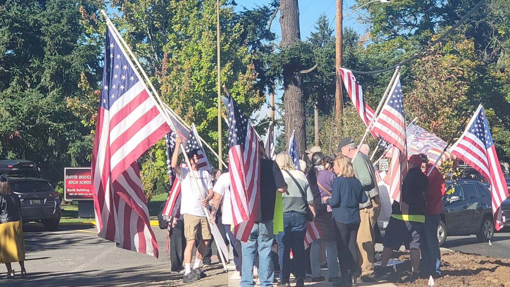 A Charlie Kirk-affiliated club prompts tensions at a diverse Portland high school