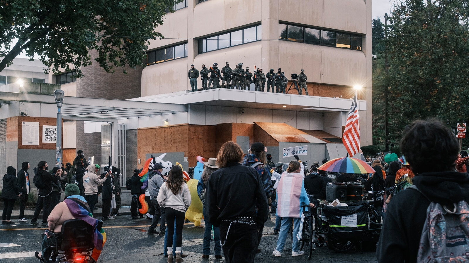 Appeals Court Lifted a Block on Trump’s Deployment to Oregon