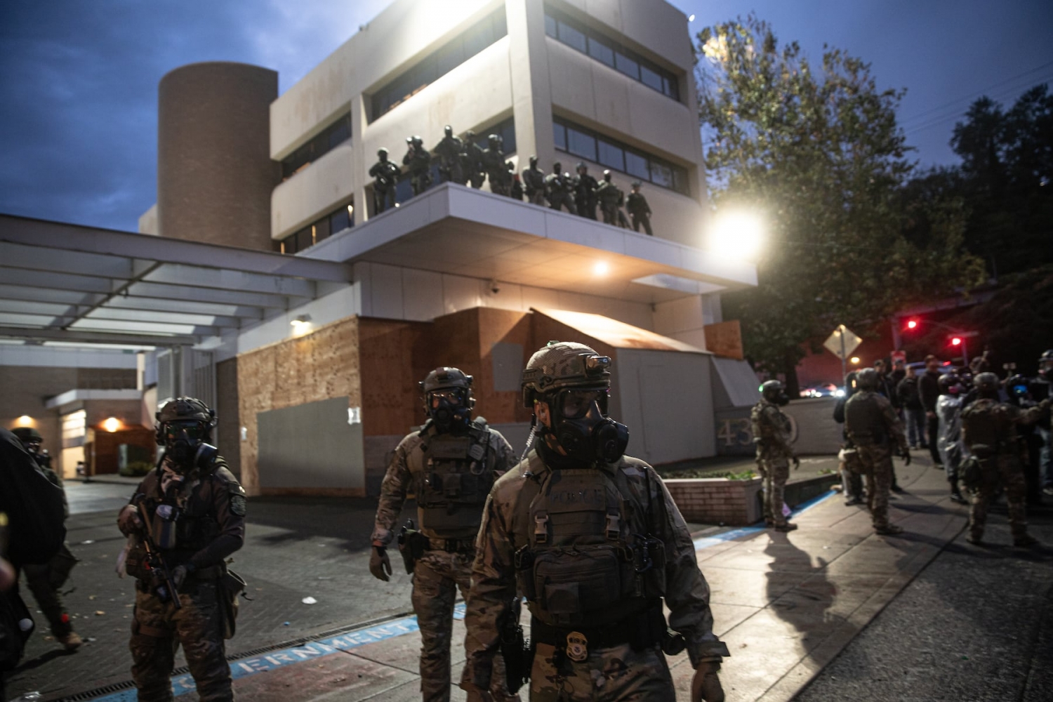 How quickly could troops be at Portland’s ICE facility?
