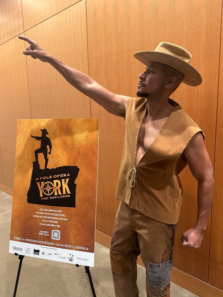 Portland musician creates opera about York, enslaved member of Lewis and Clark expedition