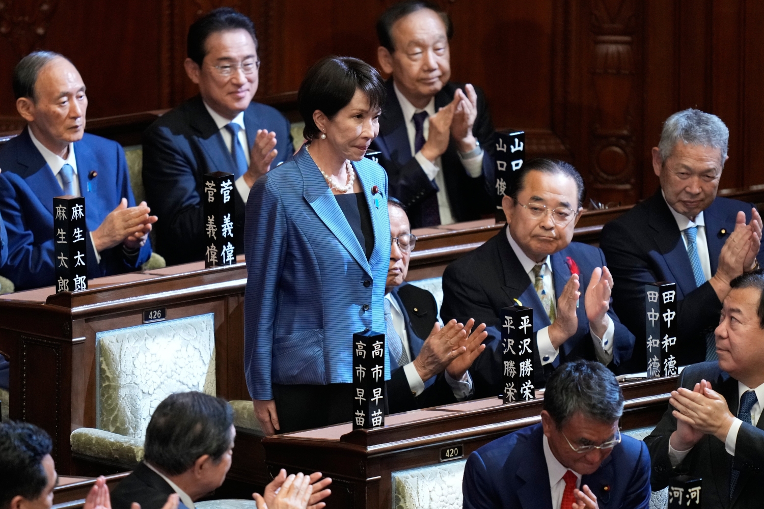 Japan’s parliament elects Sanae Takaichi as nation’s first female prime minister