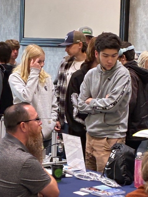 Students from Reedsport Community Charter School attended the Southern Oregon Trade Career Expo in Canyonville, on Septe...