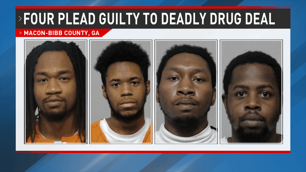 Four sentenced to prison after final guilty plea for 2021 deadly drug deal in Macon
