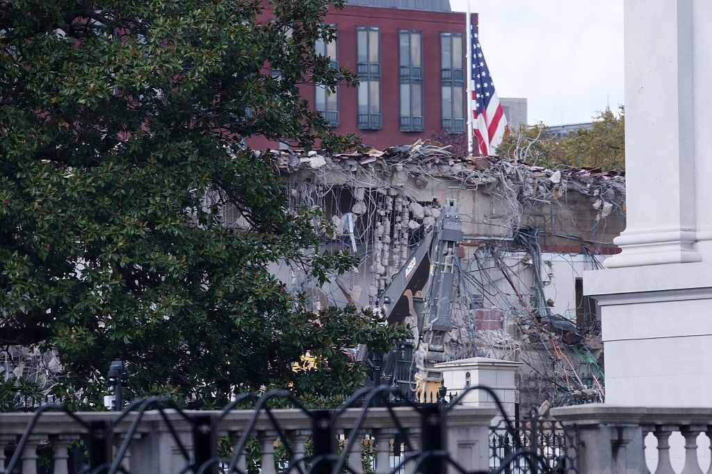 The East Wing could fully be demolished soon, as preservationists urge caution